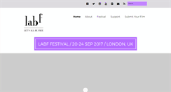Desktop Screenshot of letsallbefree.com